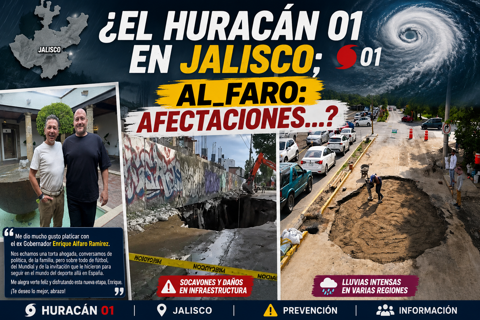 ¿El Huracán 01 en Jalisco; Al_faro: afectaciones…?