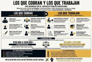 Políticos: los que cobran y los que trabajan