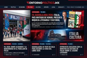 Guadalajara se prepara para la FIL 2026: Italia será el país invitado de honor